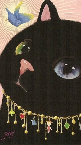 【有点色】搞笑漫画之韩国猫咪漫画图片第二辑 黑色猫咪