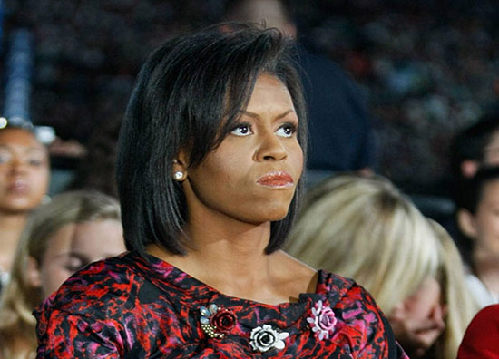 【巨逗】搞笑图片之风流多情的奥巴马,米歇尔看到了不高兴了。