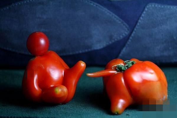 【狂赞】水果食物之长得超囧的西红柿搞笑图片